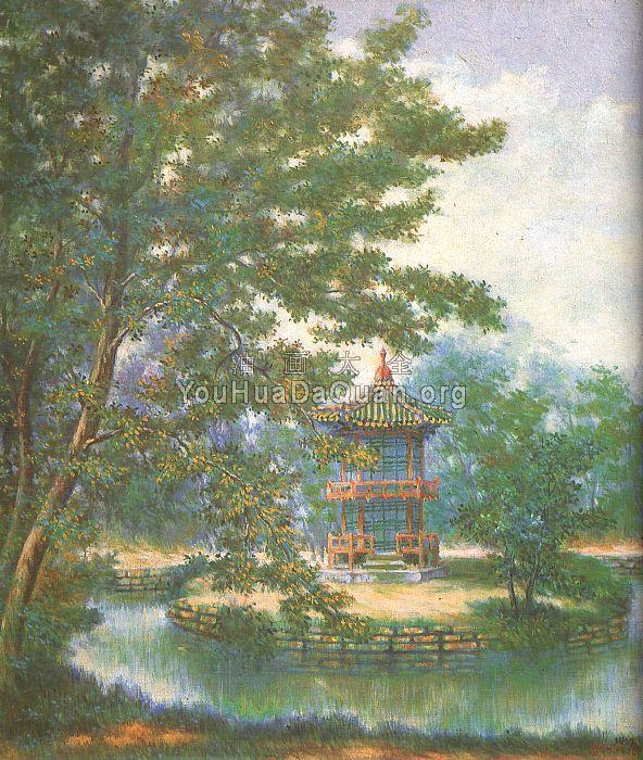 Landscape with Palace - 边史智